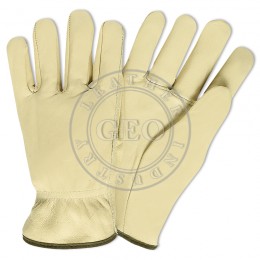 Leather Industrial Work Driver Gloves